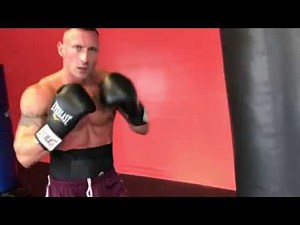 Body Builder Uses Boxing To Shred His Abs l Heavy Bag Workout for Abs l Ab Workout
