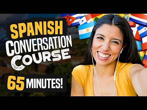 Learn SPANISH: Easy & Slow Conversation Course! (9 Scenes w/Essential Words) - OUINO.com