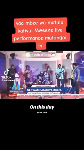 Kativui Live Performance Today - February 19, 2024