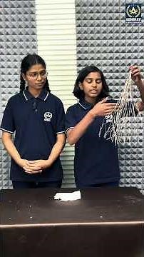 “Turning invisible charges into visible wonder ⚡✨ Static Strands experiment 🔬💡”