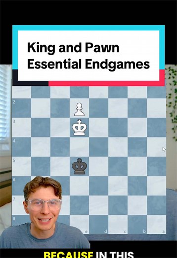 Essential King and Pawn Endgame Every Chess Beginner Needs