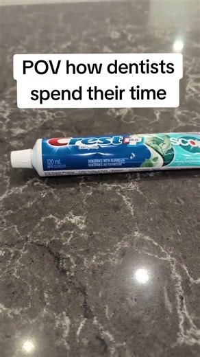 How dentists actually choose toothpaste #dentist #teeth #shorts