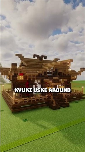 How to Build the PERFECT Safe House in Minecraft Hardcore 😳🔥 #Shorts