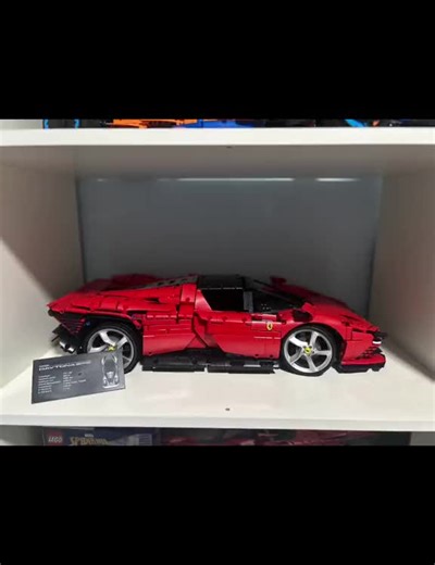took way too much time but looks phenomenal #ferrari #daytonasp3 #lego #legotiktok
