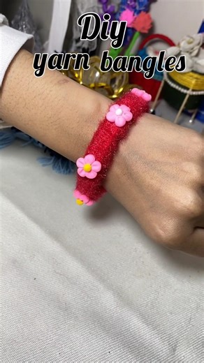 Latest MODEL😍😍 | yarn Bangle new design| #shorts #viral #trending