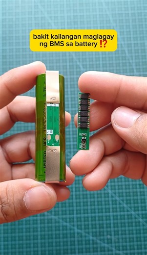 571K views · 12K reactions | "Kung gusto mo ng safe, reliable, at long-lasting na battery setup, laging gumamit ng BMS!" #BMS #BatteryProtection #BatteryPack #Overdischarge #Overheating #Overcharge | Madiskartech | Facebook