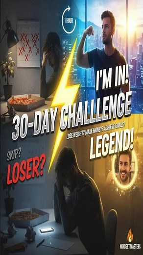 “30 Day Challenge 🔥 Are You Loser or Legend?