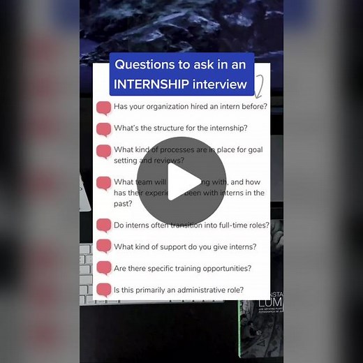 Don't say you don't have answer to ask during interview!! #internship #interviewquestions #interviewtips #interview #fyp #student