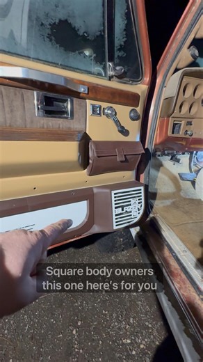 Squarebody Chevy Owners — This Is for You #k5blazer #squarebody #caraudio