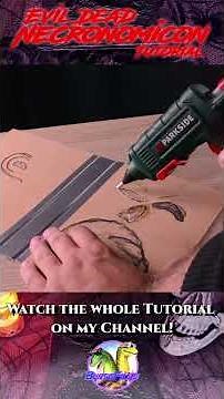 How to make an Evil Dead Necronomicon Tutorial