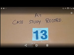 CASE STUDY SAMPLE RECORD/B.ED/3RD SEMESTER/#TNTEU NEW SYLLABUS/WITH EXPLANATION
