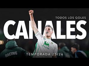 TODOS LOS GOLES DE PEIO CANALES | REAL RACING CLUB | TEMPORADA 25/26 | LALIGA HYPERMOTION