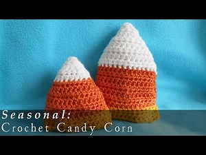 { Crochet } Candy Corn Decorations