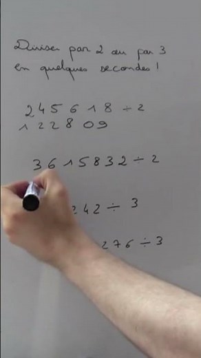Divide by 2 and 3 in seconds!