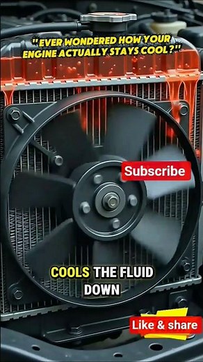 Engine Overheating? Here's How Your Cooling System Prevents It! 🚗 #shorts #mechanic #restoration