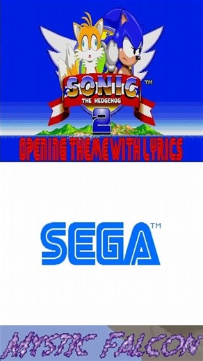 Sonic 2 - Opening Theme With Lyrics