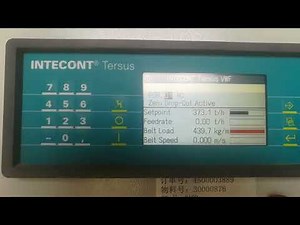 schenck intecont tersus parameters 3