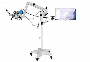 [Hot Item] Surgical Operation Operating Microscope with Beam Splitter CCD Camera and TV Display