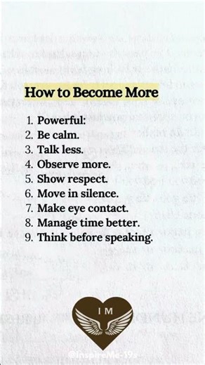 How to Become MORE in Life (Confidence • Success • Power) #becomemore #levelup