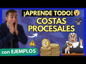 ⚖️ What are legal costs? | Procedural Law explained in 3 easy steps