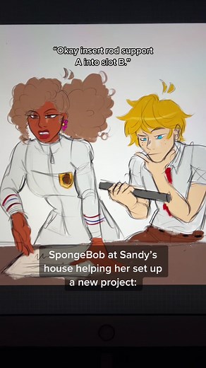 SpongeBob's Hilarious Jokes at Sandy's House