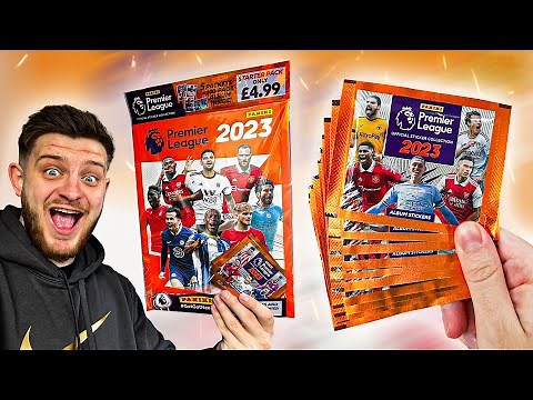 STARTER PACK!! | *NEW* Panini Premier League 2023 STICKER COLLECTION!! (Pack Opening!)