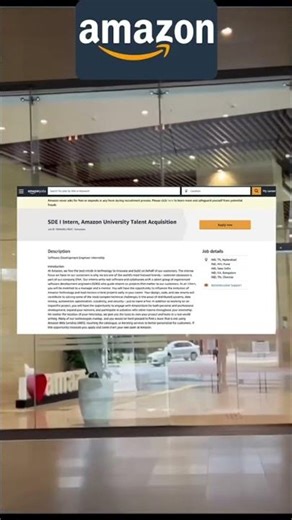 Amazon SDE Intern + SDE I 2026 is OPEN in India 🇮🇳