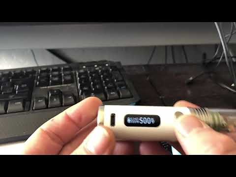 eLeaf Pico Mod Quartz Quest Settings Instructions TCR mode