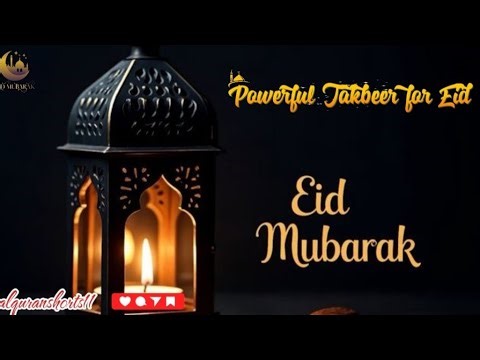 “Feel the Power of Takbeer LIVE 💫 | Eid Mubarak”🤲❤️