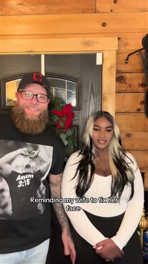 RBF for days 😂 #marriedlife #couples #interracialcouple #westvirginia