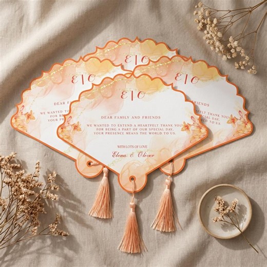 Personalized Wedding Paper Fans, Custom Venue Illustration Wedding Favors - Etsy