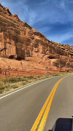 Life is a highway 🤙 Gateway to Uravan Colorado. 🇺🇸🎥 11/3/25 #coloradoliving #coloradoadventure #gatewaycolorado | Johnny Tessaro