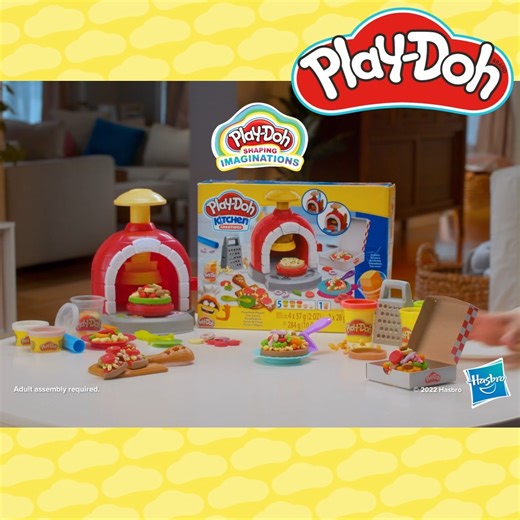 Get ready for a slice of imagination! The Play-Doh Pizza Oven Playset takes imaginative play to a whole new level, letting kids 3+ create their own delicious pizza masterpieces while having endless arts and crafts fun. Buy Here: https://bit.ly/3qiT1YR | Play-Doh | Facebook