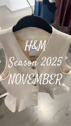 H&M WOMEN’S NEW COLLECTION 2025/NOVEMBER❤️❤️
