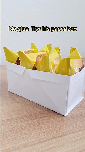 DIY Paper Bag in 1 Minute 🛍️ | Easy Paper Craft Tutorial | No Glue Needed #diy #craft #ceylocraft