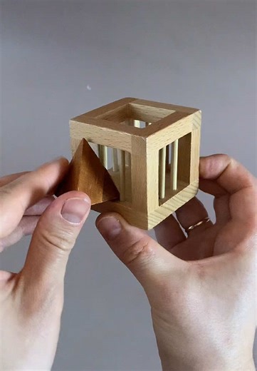 Solving the Classic Pyramid Puzzle