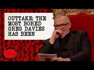 OUTTAKE: The Most Bored that Greg Davies has been in Ten Series | Taskmaster S10