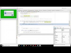 Java Swing 3 | Java login form 2 - Derby database