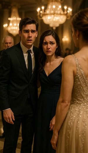 La aniversarea de 17 ani a fiului meu, o rudă bogată a strâmbat din nas și a spus: „Băiatul tău nu e decât un caz de caritate — un nimeni, fără rădăcini adevărate.” L-am tras pe fiul meu aproape și i-am zâmbit blând. „Ai dreptate,” i-am răspuns încet. „E adoptat. Dar…” Chiar atunci, ușile sălii de banchet s-au izbit de pereți, deschizându-se cu putere. Un bărbat înalt, cu părul argintiu, a pășit înăuntru, sprijinindu-se pe bastonul lui sculptat. Murmure de uimire s-au ridicat în sală în timp ce 