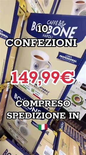 #promo #cialde #borbone #150 #blu