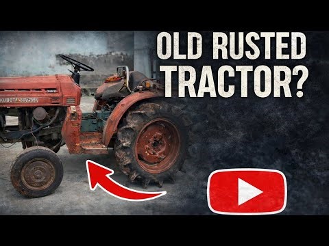 Old Rusted Tractor Restoration | Bringing LifeBack to a Classic Machine