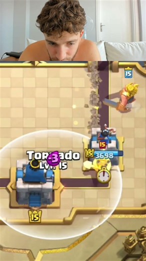 for a full match with predictions and no cuts click here🔽 #clashroyale