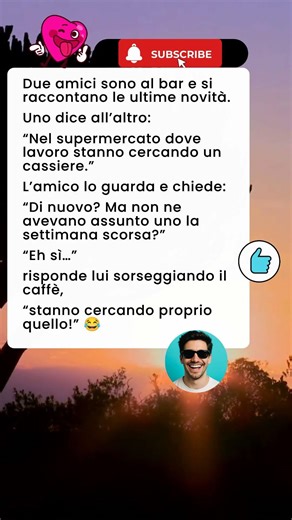 Il cassiere sparito 😂