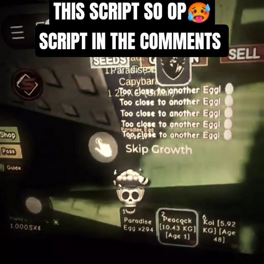 OP Egg Randomizer Script for Grow A Garden Pastebin Original Updated Script