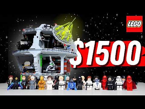 Inside This Legendary $1500 LEGO Star Wars Death Star!