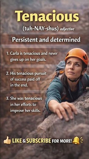 TENACIOUS 🔥 The Power of Never Giving Up