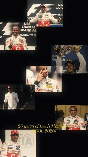 20 years of Lewis Hamilton — speed, legacy, greatness. 🏁👑 From rookie to legend, the journey has been unreal🔥 #LewisHamilton #LH44 #20YearsOfLewisHamilton #F1 #Formula1 #HamiltonEra #GOAT #Legend #Motorsport | Howdy Racing