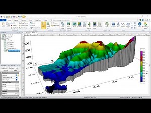 Comment faire un bassin versant en 3D avec Global Mapper et Surfer Tutoriel