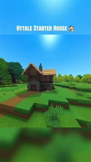 Hytale Starter house, for your first night in Hytale 🏠 #hytale #hytalegame #hytalebuild #minecraft