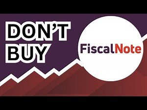 DON'T BUY FiscalNote Stock (Until You Watch This Analysis) #NOTE